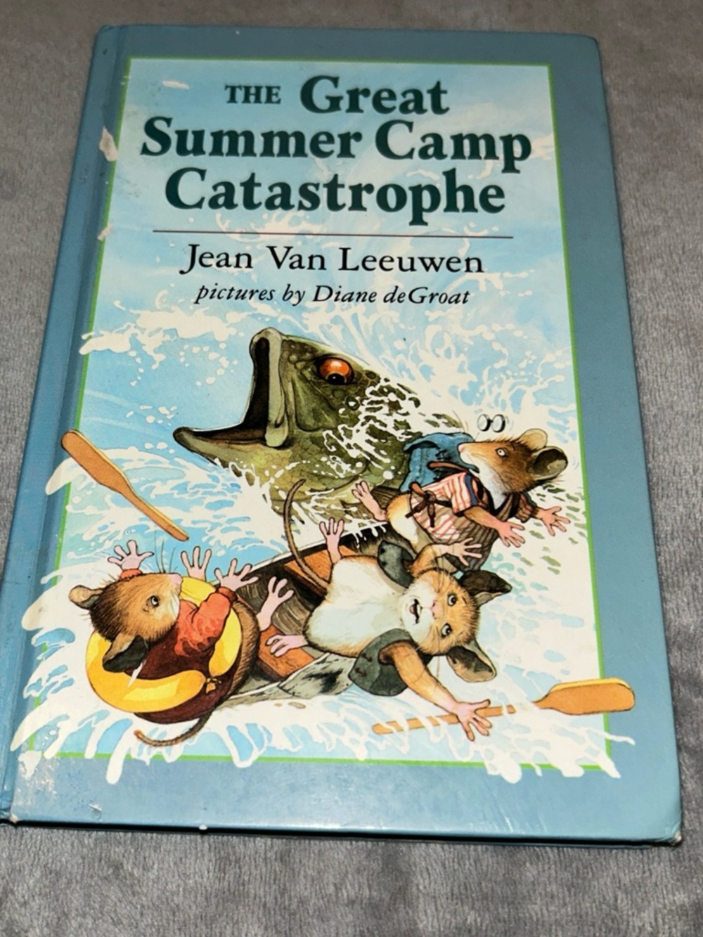 The Great Summer Camp Catastrophe by Jean Van Leeuwen, Hardcover, 1st Edition